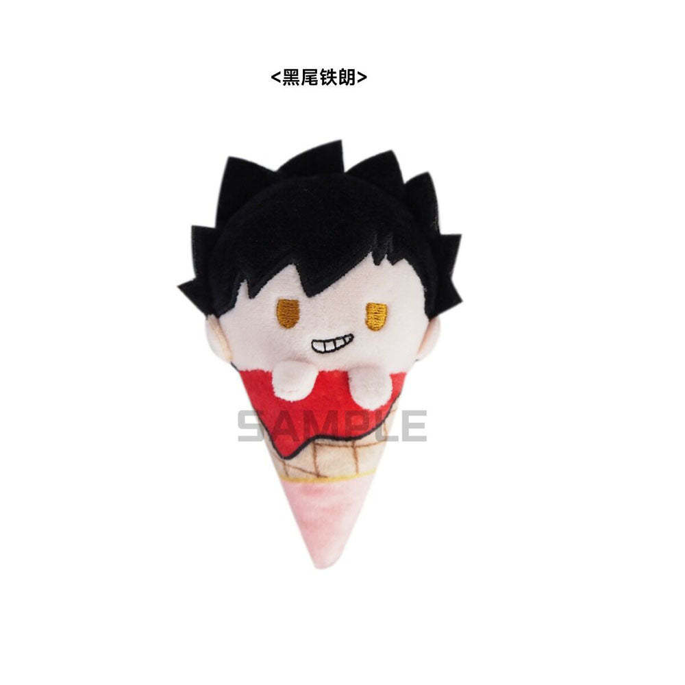 Haikyu!! - "Ice-cream cone vol.2" Chibi Plüsch-Anhänger - Blind Box - Einzelbox - Tapioca