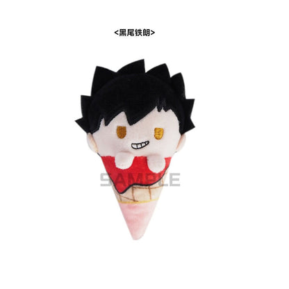 Haikyu!! - "Ice-cream cone vol.2" Chibi Plüsch-Anhänger - Blind Box - Einzelbox - Tapioca