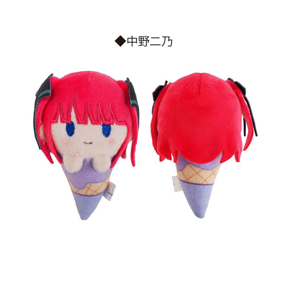 The Quintessential Quintuplets - "Ice-cream cone" Chibi Plüsch-Anhänger - Blind Box - Einzelbox - Tapioca