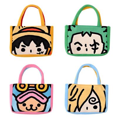 One Piece - Luffy "Egghead" Plüsch Totebag Tasche - 42x30cm - Toei Animation