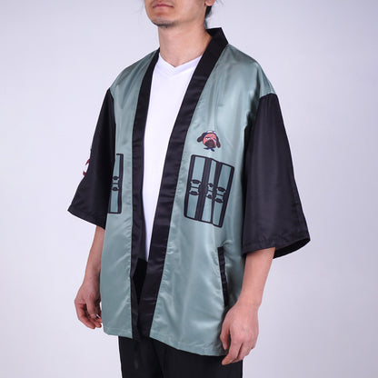 Naruto - Kakashi Hatake Haori Kimono Jacke - Grün - Anime Mura