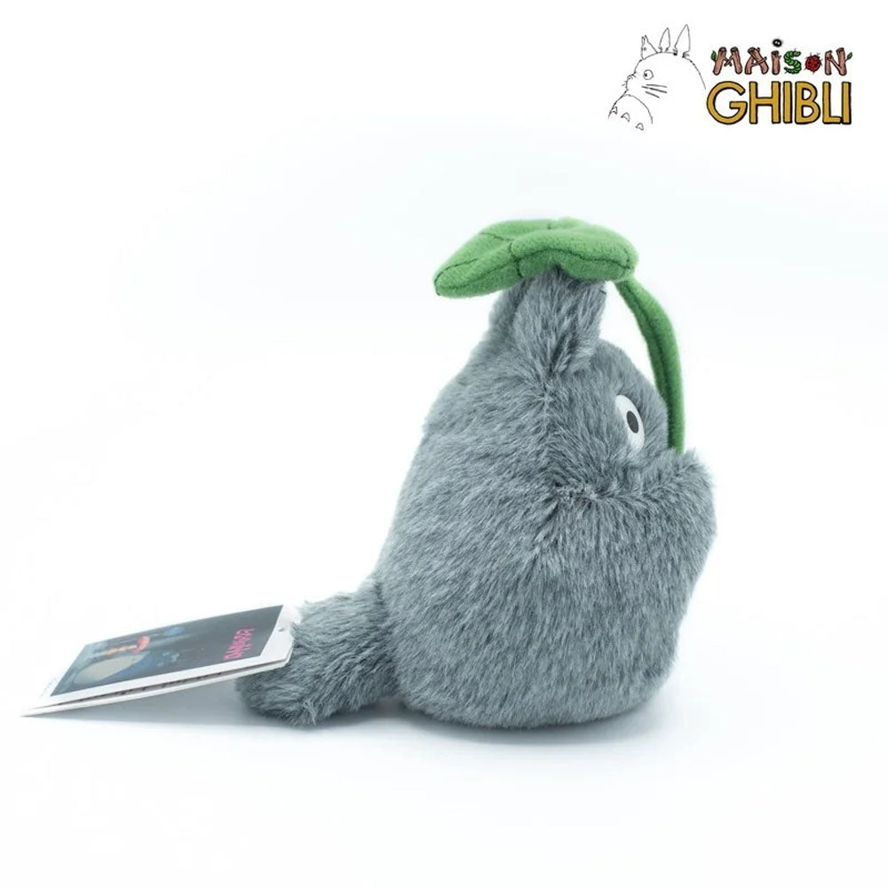 Mein Nachbar Totoro - Totoro mit Blatt Beanbag Plüschfigur - 13cm - Sun Arrow