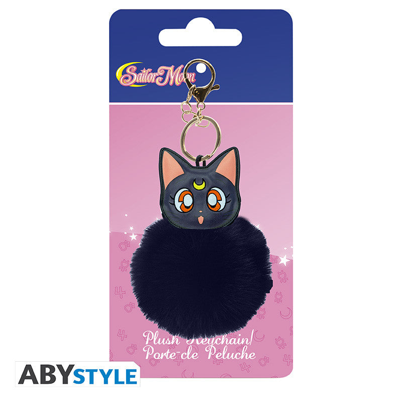 Sailor Moon - Luna - Plüsch-Schlüsselanhänger - 10cm - ABYstyle