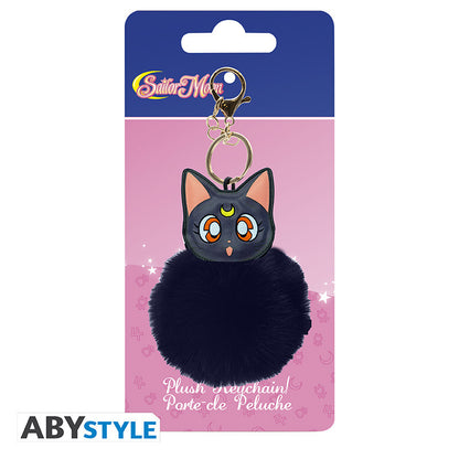 Sailor Moon - Luna - Plüsch-Schlüsselanhänger - 10cm - ABYstyle