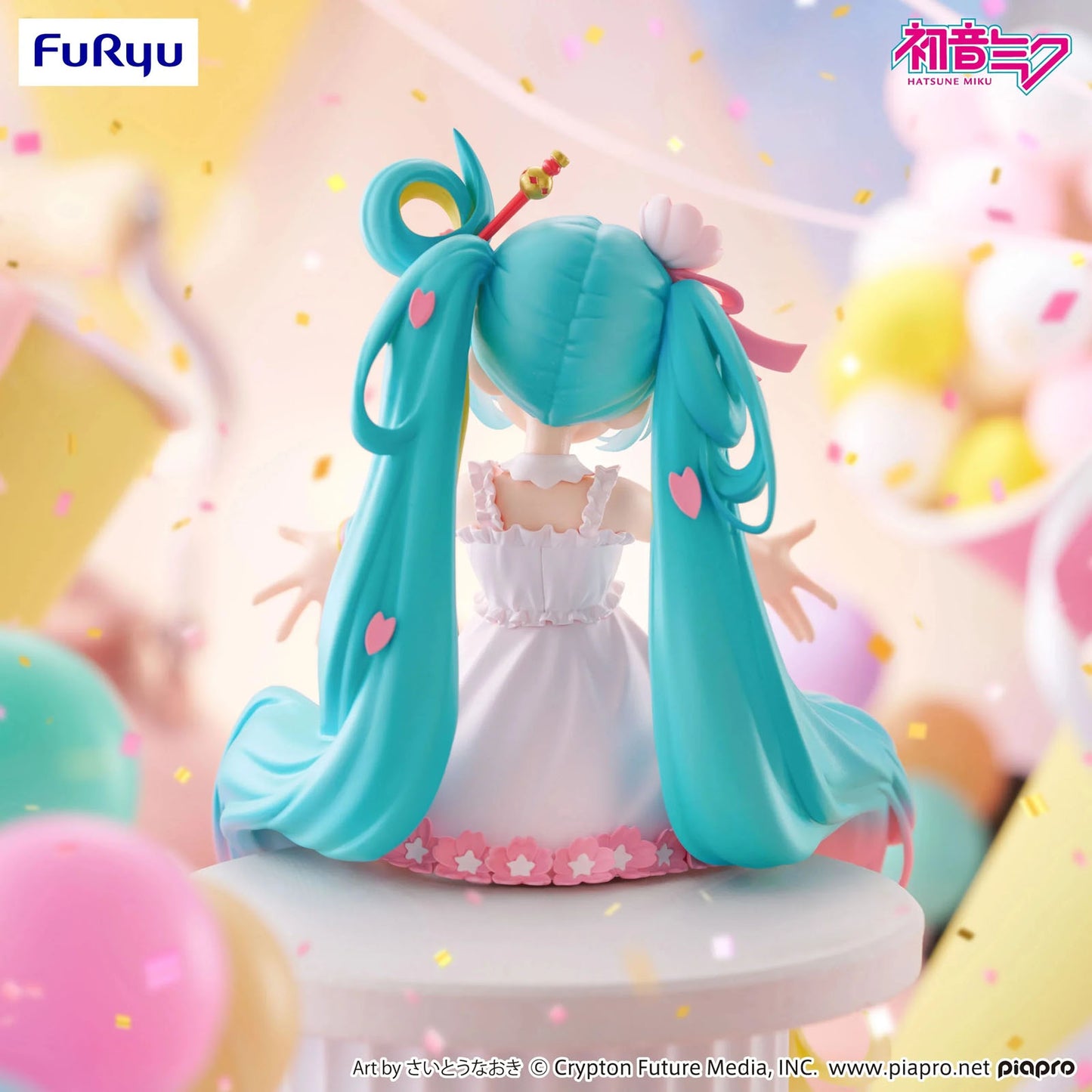 Hatsune Miku - Hatsune Miku (10th Anniversary Ver.) - Noodle Stopper Figur - 14cm - FuRyu