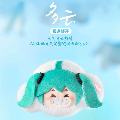 Vocaloid - Hatsune Miku Weather Moods Plüsch-Anhänger Blindbox - Einzelbox - 11cm - LDCX