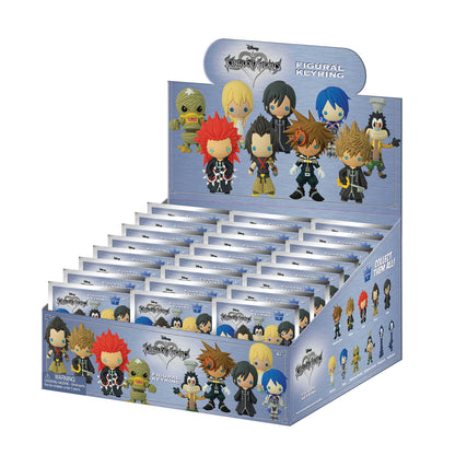 Kingdom Hearts - Series 3 3D Foam Bag Clip Schlüsselanhänger-Blindbag - Einzelbag - 5-6cm - Monogram