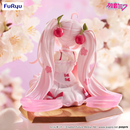 Vocaloid - Sakura Miku 2025 Figur Noodle Stopper - Winking Version - 14cm - FuRyu