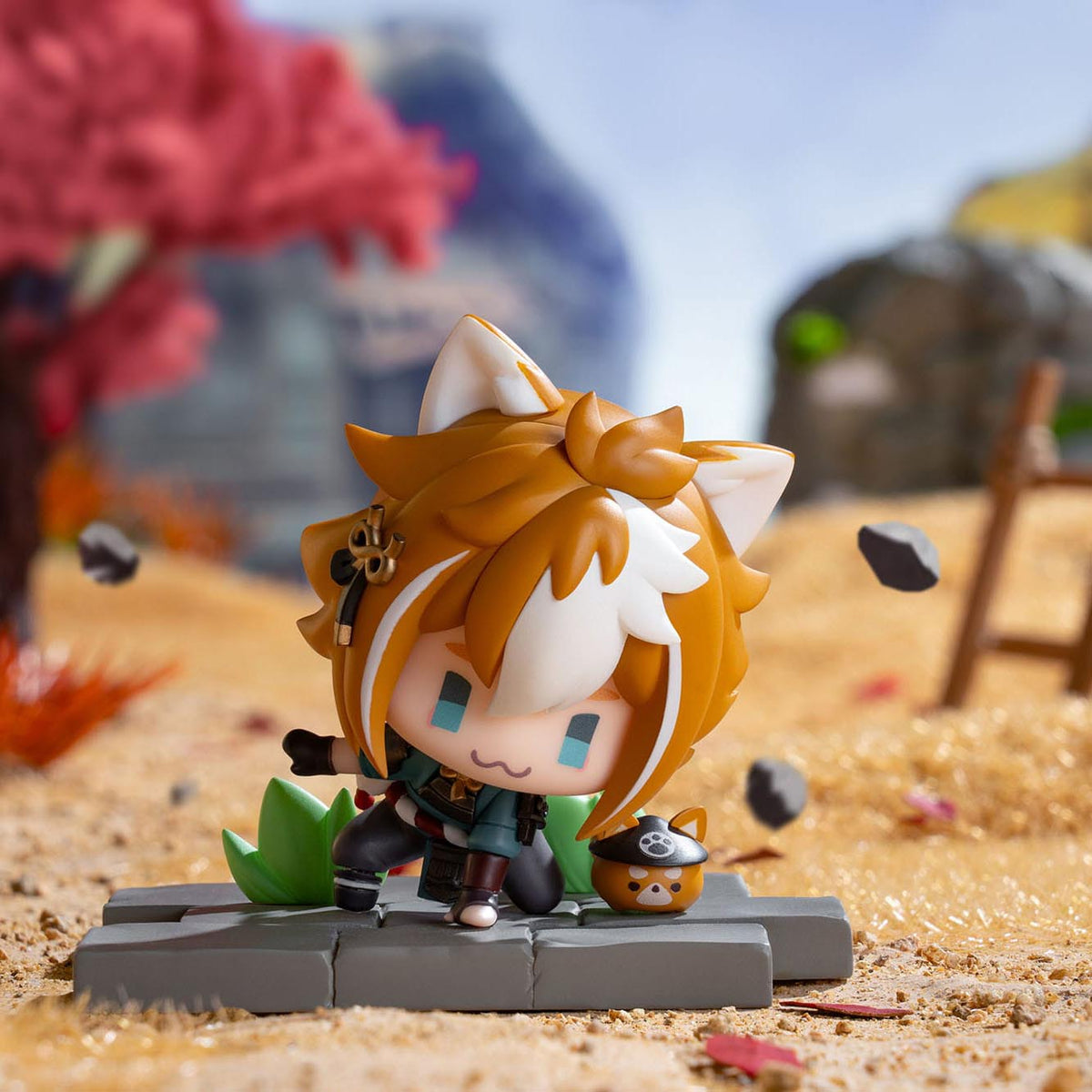 Genshin Impact - Battlefield Valor: Inazuma Chibi Figur Blindbox - Einzelbox - 6cm - miHoYo