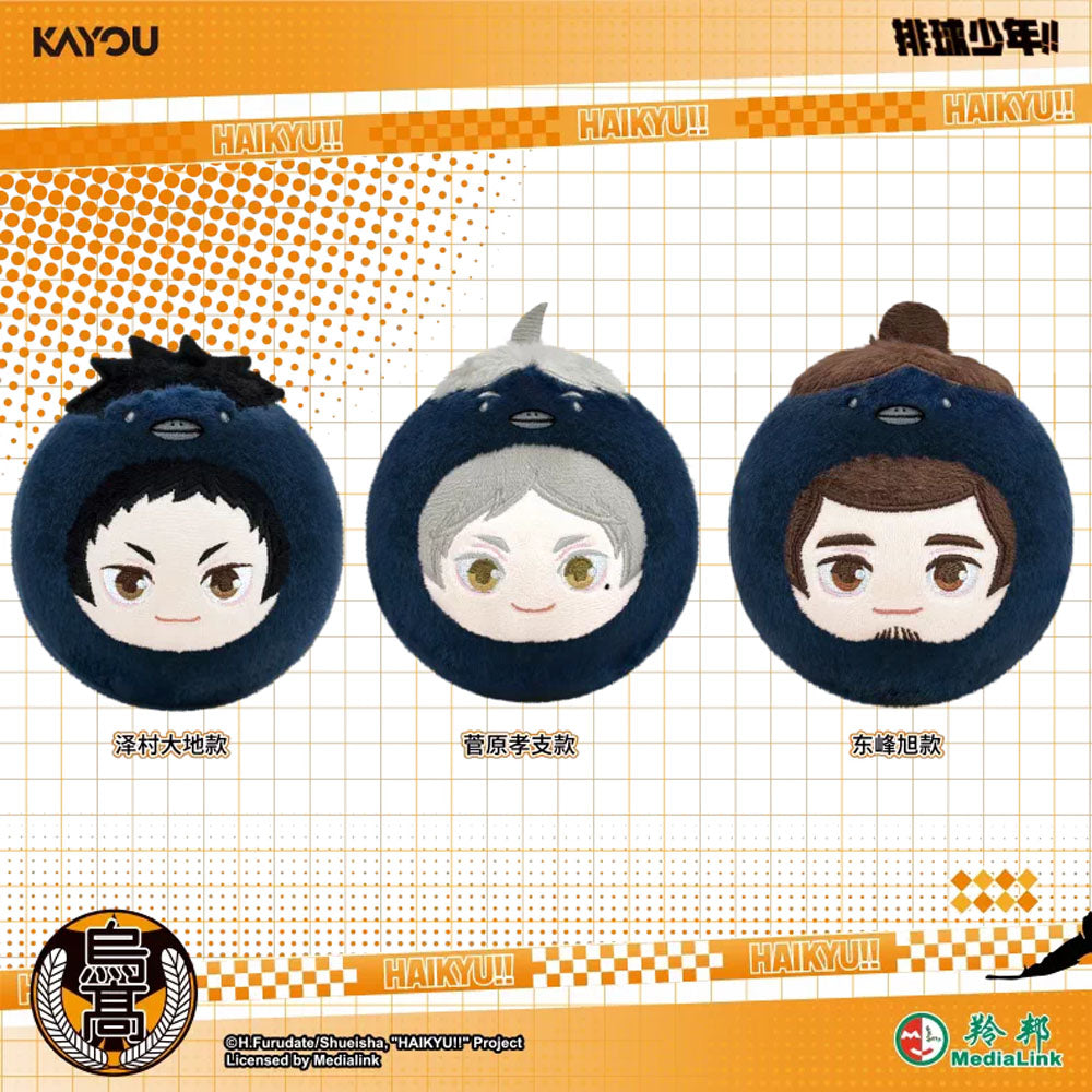 Haikyu!! - Ball Crow Serie Plüsch-Anhänger Blind Box - Einzelbox - 10cm - Kayou / MediaLink