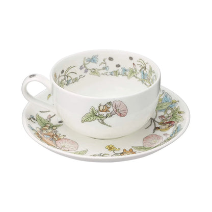 My Neighbor Totoro: Mei & Totoro Bindweed - Porzellan Tasse & Untertasse Set - 400ml - Noritake