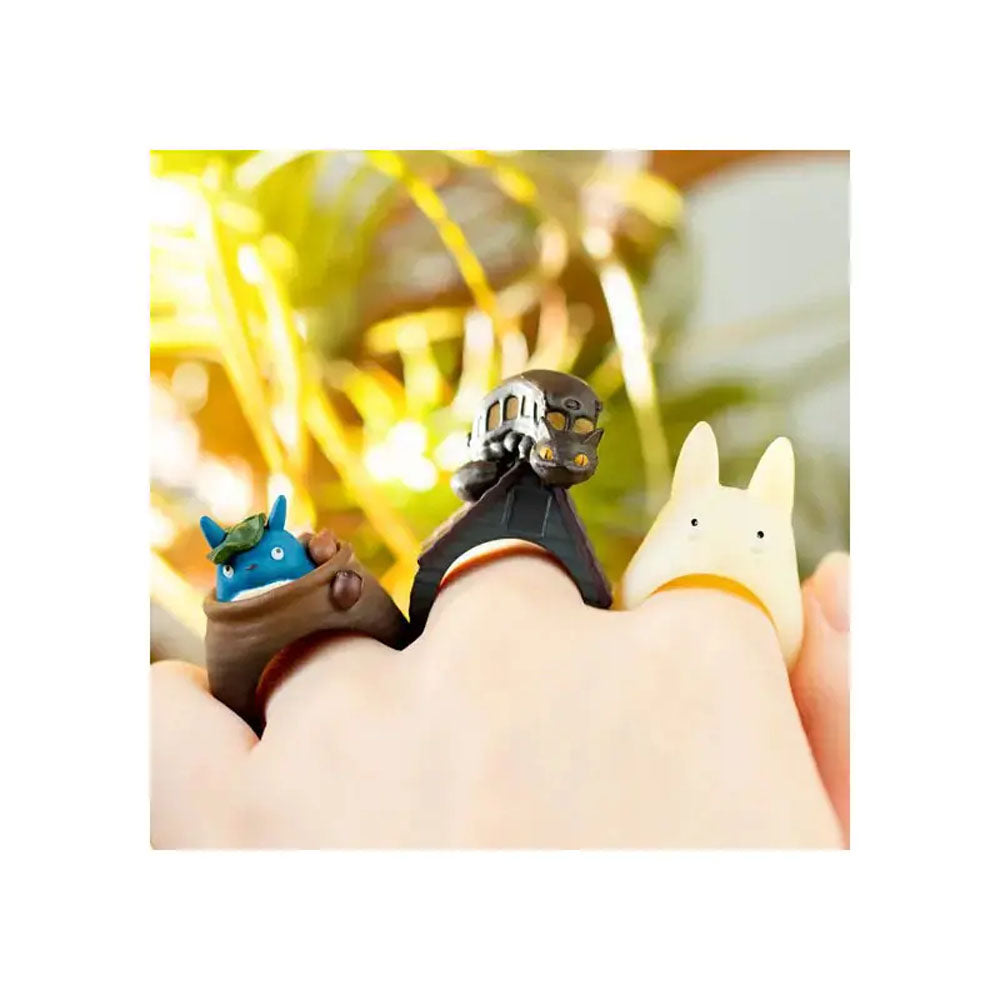 My Neighbor Totoro: Totoro Serie 1 - Ring-Figur mit Display-Ständer Blind Box - Einzelbox - Benelic
