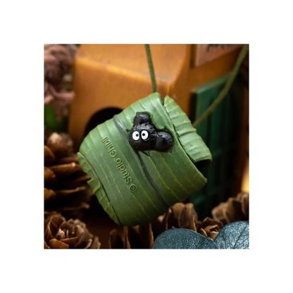 Mein Nachbar Totoro - Kleiner Totoro & Rußmännchen - Blatt-Glöckchen Anhänger Strap - 3cm - BENELIC