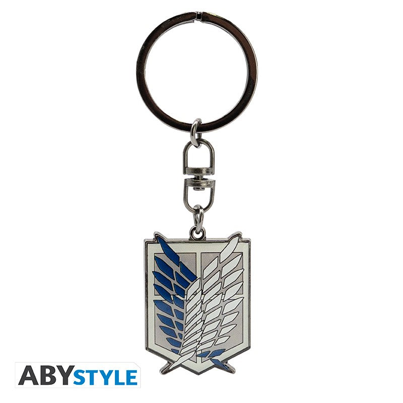 Attack on Titan - Aufklaerungstruppe Emblem - Schlüsselanhänger - 5,6cm - ABYstyle