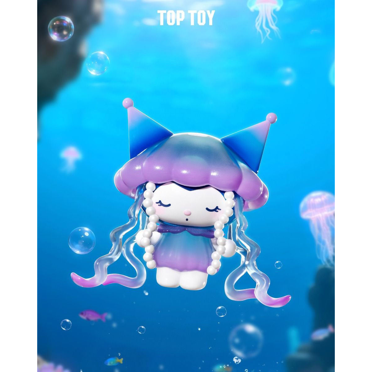 Sanrio - Kuromi Deep Sea Secret Series - Sammelfigur - Blindbox - Einzelbox - ca. 10cm - TOP TOY