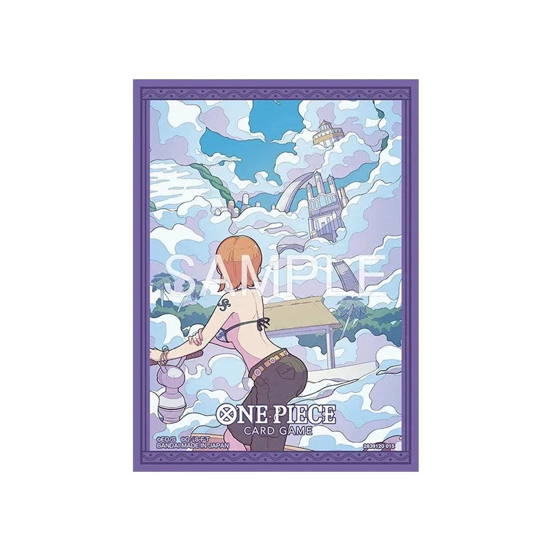 One Piece Card Game - Official Sleeve Vol. 7 (Water Seven / Skypiea, zufällig) - Kartenhüllen - 70 Stück - Bandai