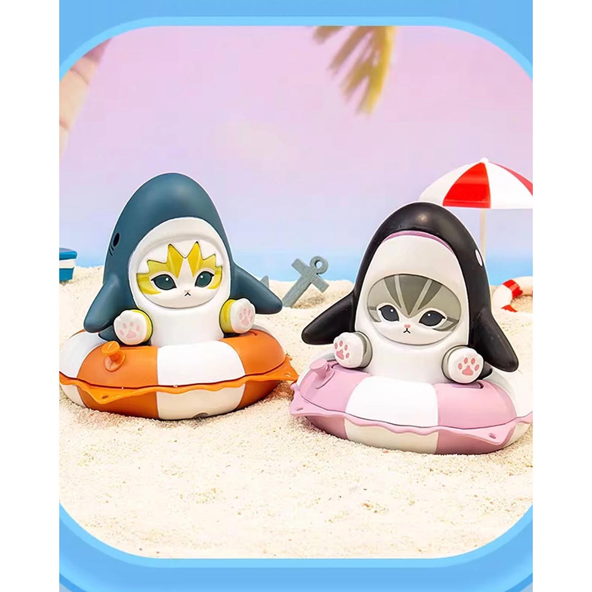 Mofusand - Swimming Ring Cat - Blindbox - Einzelbox - ca. 6 cm - mofusand