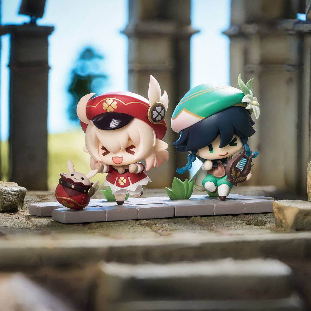 Genshin Impact - Battle Stance Mystery Box - Mondstadt Mini-Figuren - Blindbox - Einzelbox - miHoYo