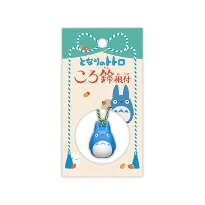 Mein Nachbar Totoro - Mittlerer Totoro mit Glöckchen - Netsuke-Anhänger - 3 x 2,3 x 2,3 cm - ENSKY