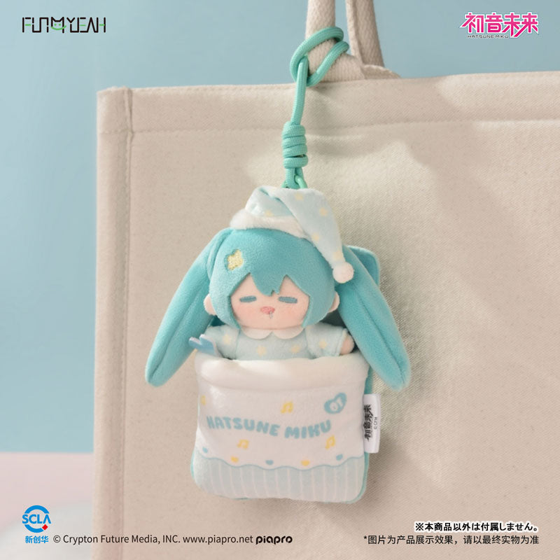 Hatsune Miku - Sweet Dream Plüsch-Kartenetui - Blindbox - Einzelbox - ca. 13 x 9 cm - FUN4YEAH