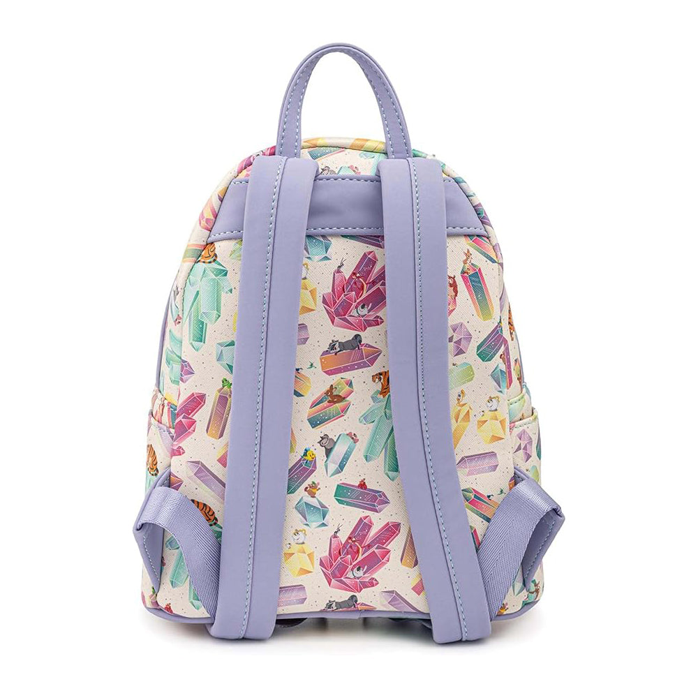 Disney - Crystal Sidekicks AOP - Mini-Rucksack - ca. 23x27cm - Loungefly