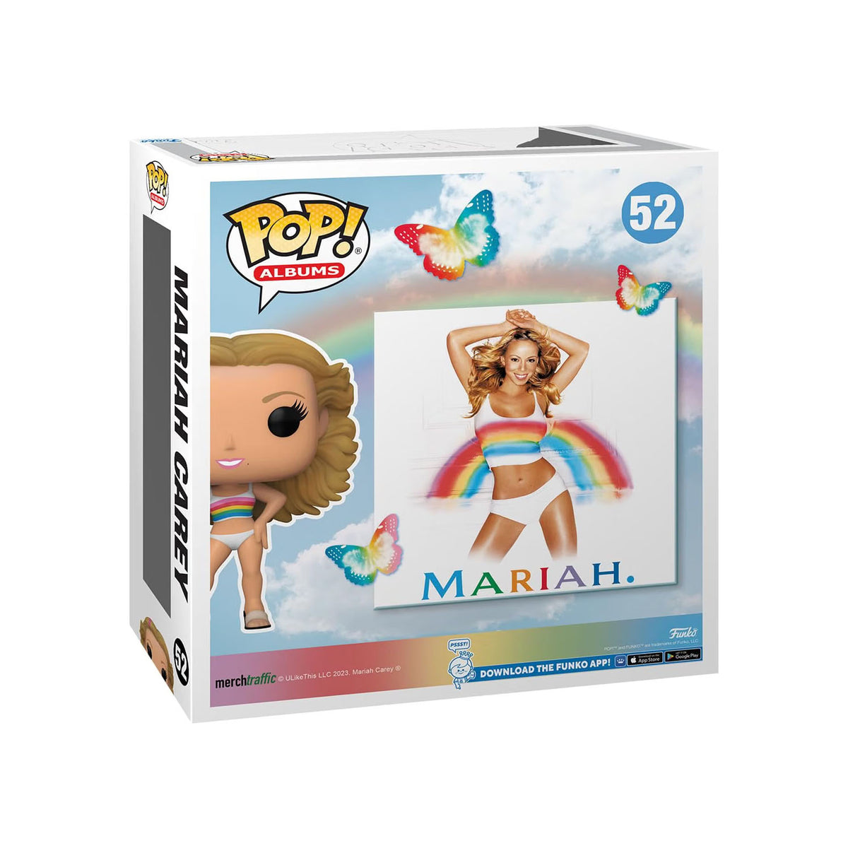 Mariah Carey - Rainbow - Funko Pop! Albums Vinyl Figur N° 52 - 23,5cm - Funko