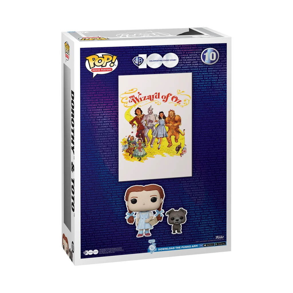 The Wizard of Oz - Dorothy & Toto - Funko Pop! Movie Poster N° 10 - 43cm - Funko