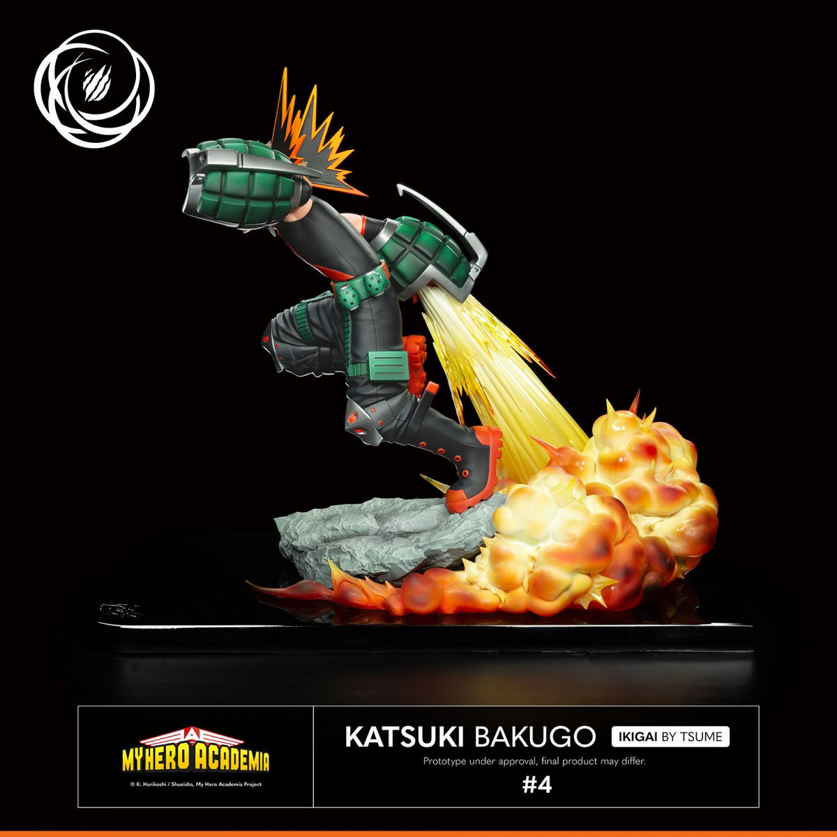 My Hero Academia - Katsuki Bakugo - Statue Ikigai 1/6 - 30 cm - Tsume
