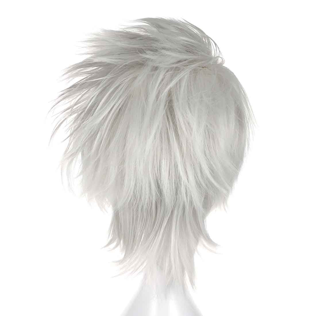 Naruto - Kakashi Hatake - Cosplay Perücke Weiß - 30 cm - CoolChange