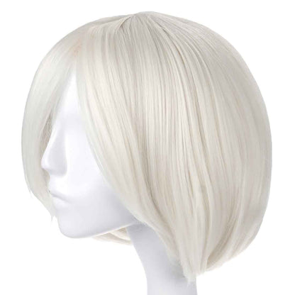 NieR: Automata - 2B (YoRHa Nr. 2 Typ B) - Cosplay Perücke Weiß - 25 cm - CoolChange