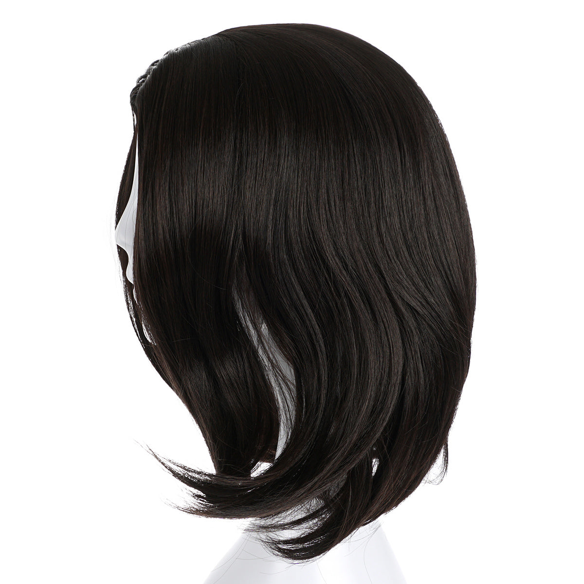 Alita: Battle Angel - Alita - Cosplay Perücke Dunkelbraun - 40 cm - CoolChange