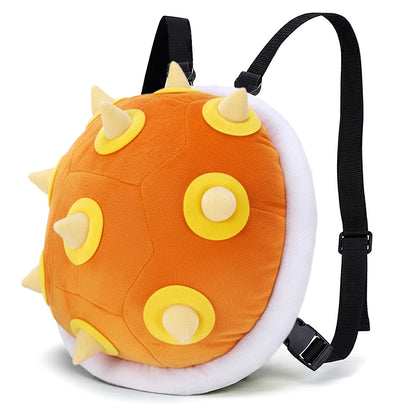 Super Mario - Yoshi-Panzer - Plüsch-Rucksack für Kinder - 30 x 25 x 12 cm - CoolChange