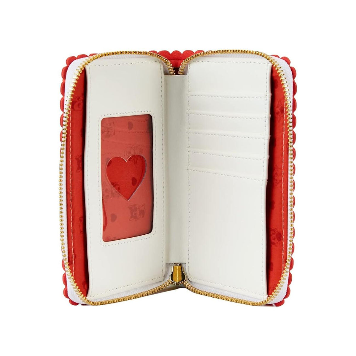 Funko - Villainous Valentines - Geldbörse mit Rundum-Reißverschluss - ca. 10 cm - Loungefly