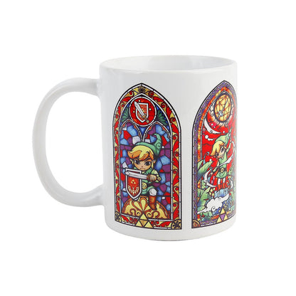 The Legend of Zelda - Link Buntglasfenster - Tasse - 315 ml - Pyramid