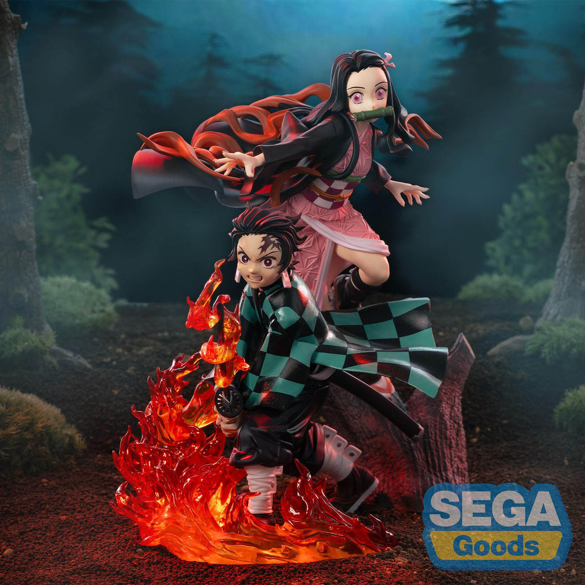 Demon Slayer - Tanjiro Kamado - Xross Link Figure - 12 cm - SEGA