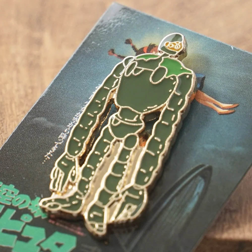 Das Schloss im Himmel - Roboter-Soldat - Anstecknadel - 3 x 4 cm - Seisen