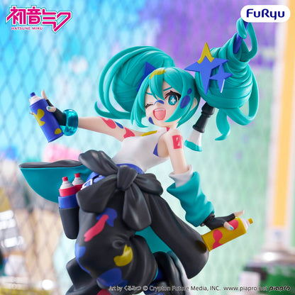 Hatsune Miku - Paint Girl Another Color - Muchute Figur - 23 cm - FuRyu