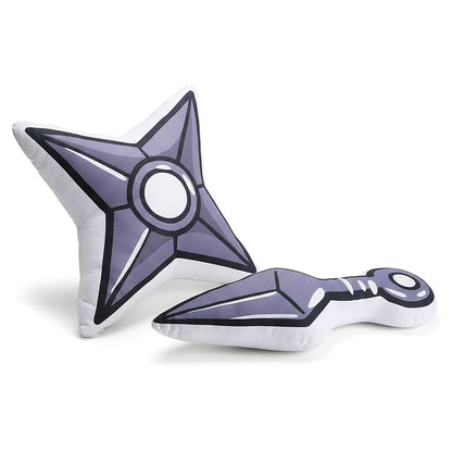 Ninja - Shuriken & Kunai - Dekokissen-Set (2 Stück) - 55 cm - CoolChange