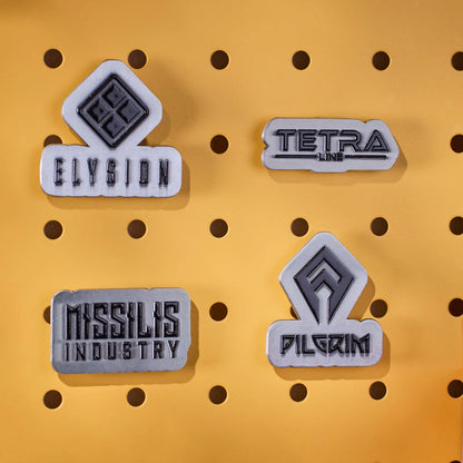 Nikke Goddess of Victory: Nikke Metal Chibi Chara Trading Pin Badge: 1Box (10pcs)