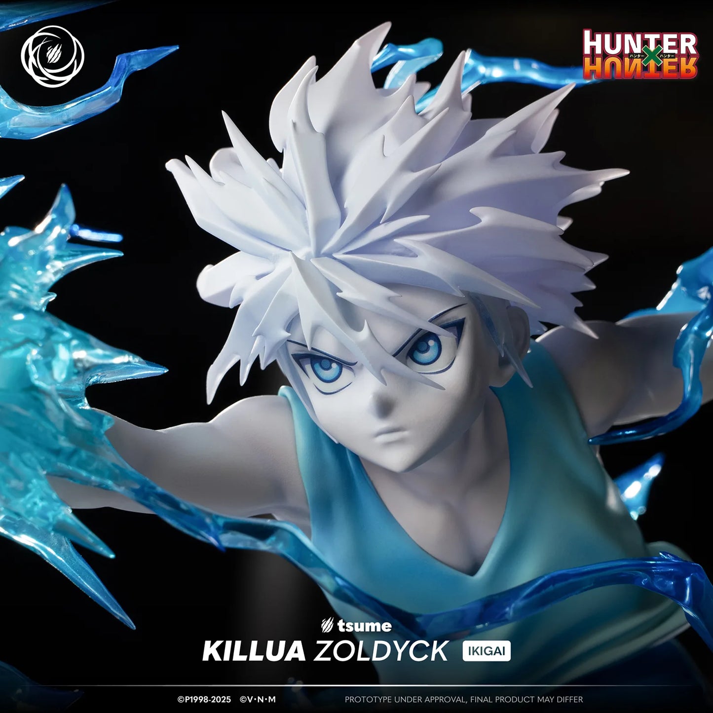 Killua Zoldyck, Hunter x Hunter IKIGAI Sammelfigur, limitierte Edition, 18 x 36 x 34 cm - Tsume