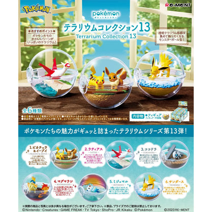 Pokémon - Terrarium Collection Vol. 13 - Miniaturfiguren 6er-Box - Re-Ment