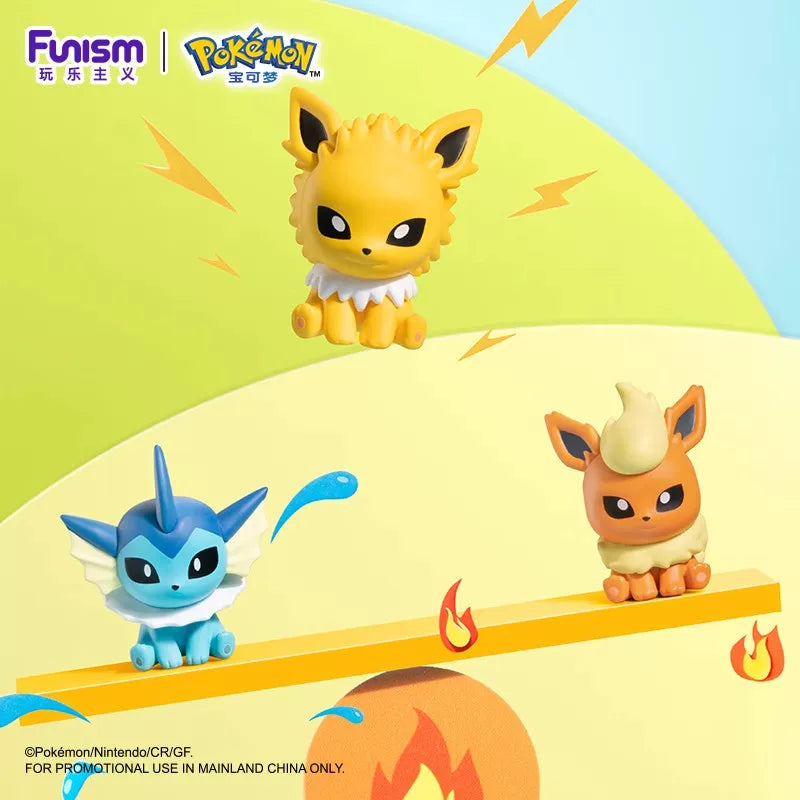 Pokémon: Eeveelutions - Palmsize Wonders Vol. 2 Mini Figur Blindbox - Einzelbox - 4cm - FUNISM