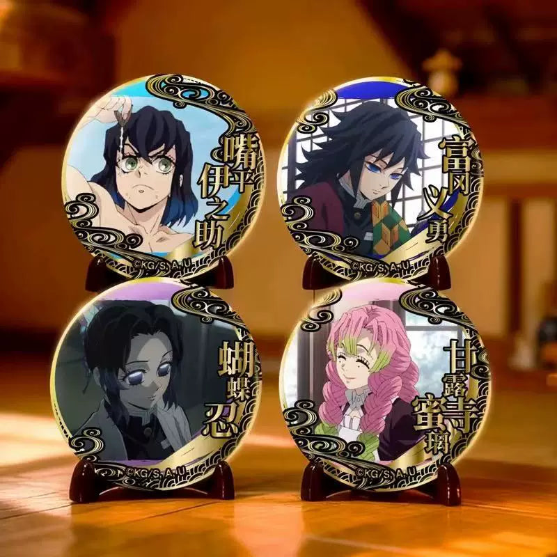 Demon Slayer - Graviertes Metall Patch Anstecker - Blindbag - Einzelbag - ca. 56 mm - EAKI