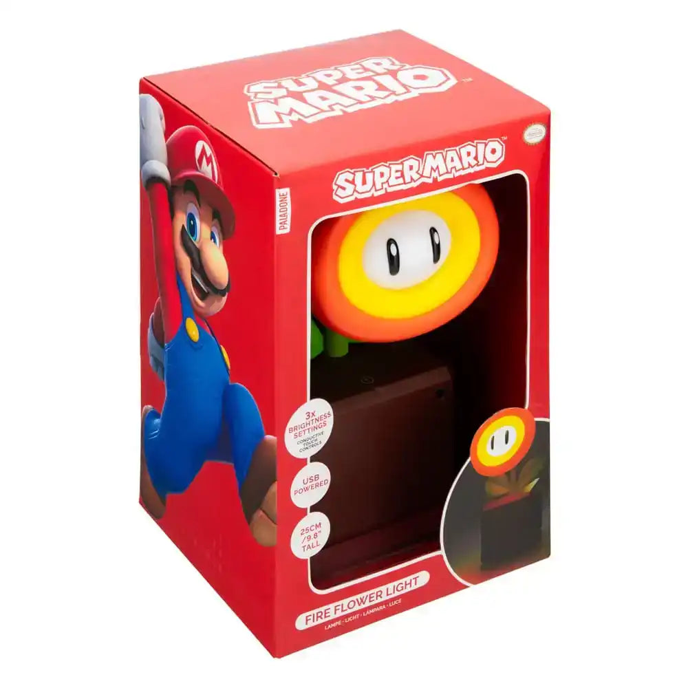 Super Mario - Feuerblume - Leuchte - ca. 25cm - Paladone