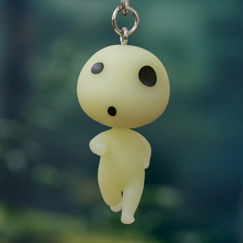 Prinzessin Mononoke - Kodama - 3D-Schlüsselanhänger - 2,3 x 4,4 x 2,3 cm - Benelic