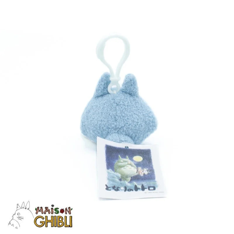Mein Nachbar Totoro - Mittlerer Totoro blau - Plüsch-Anhänger mit Clip - 6 cm - Sun Arrow