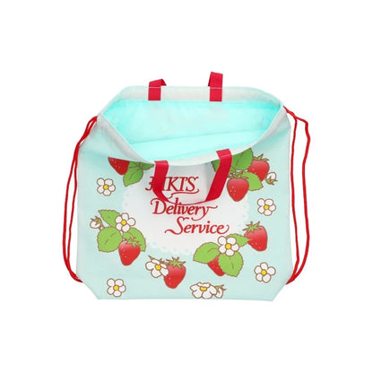 Kikis kleiner Lieferservice - Jiji mit Erdbeeren - Turnbeutel - 35 x 35 cm - Marushin