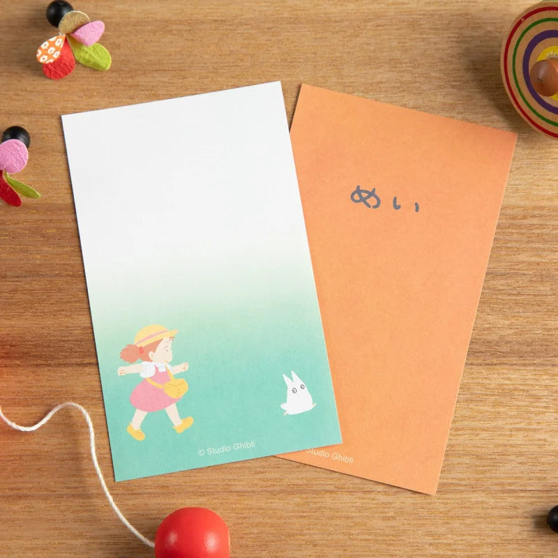 Mein Nachbar Totoro - Katzenbus - Briefset mit 3 Umschlägen - 11 x 6,5 cm - MOVIC