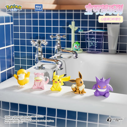 Pokémon - Pikachu, Flegmon & mehr - Zahnputzbecher mit Halter - sortiert - Holly Box
