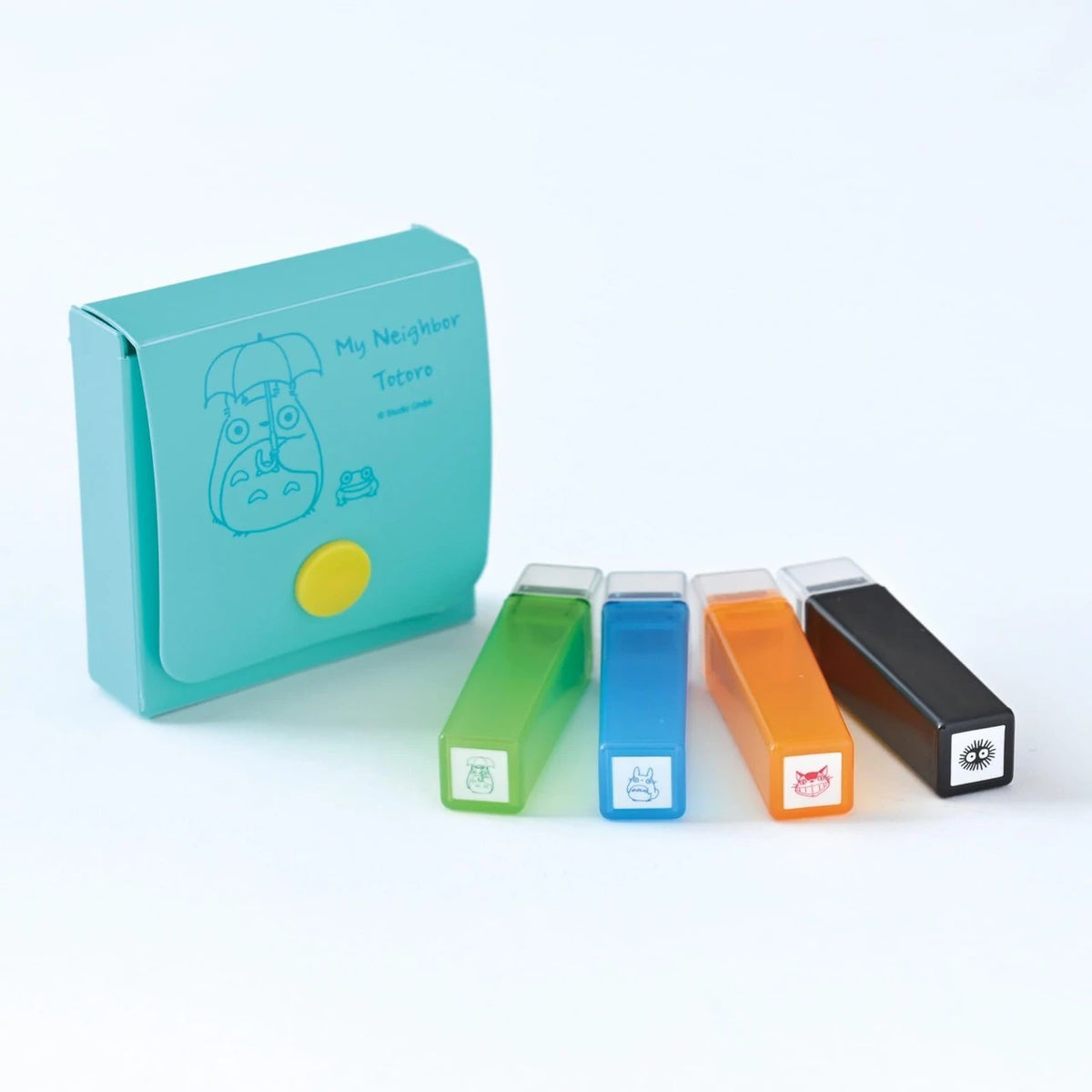 Mein Nachbar Totoro - Totoro, Katzenbus und Rußmännchen - Mini-Stempel-Set 4-teilig - Beverly